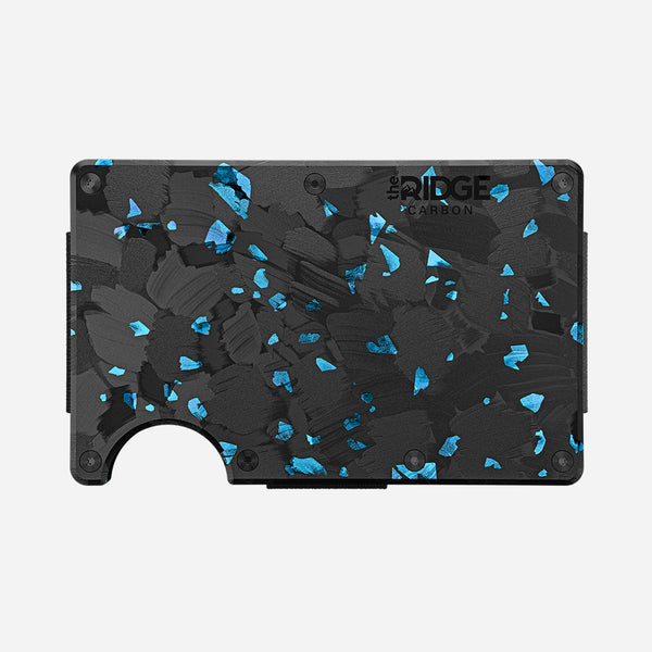 Slim & Strong Forged Carbon Wallet | The Ridge