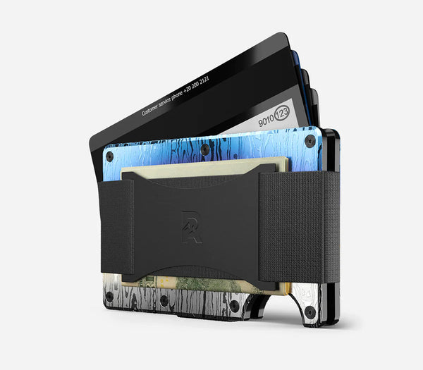 The Ridge Titanium Burnt 財布 Burnt Titanium Wallet - Sleek & Durable | The Ridge