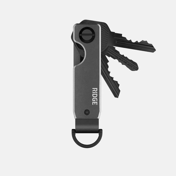 小物 RATS KEYCASE Gunmetal KeyCase: Slim Key Organizer // The Ridge - Ridge CA