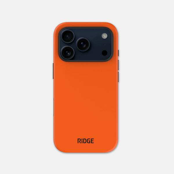 Ridge Everyday Phone Case - iPhone 17 Pro - Basecamp Orange - Ridge CA