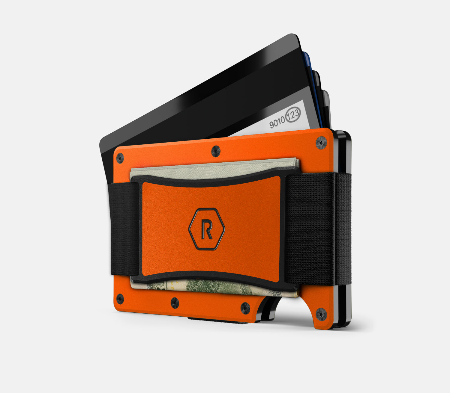 WALLET bag＋POCKET shoulder／ブラック×オレンジ Ridge Wallet For MagSafe — Basecamp Orange // The Ridge - Ridge CA