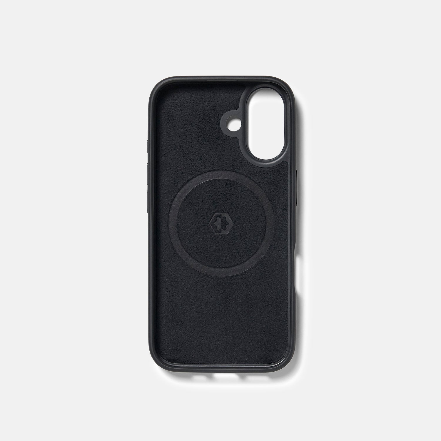 Ridge Phone Case - iPhone 16 - Midnight Black Leather - Ridge CA