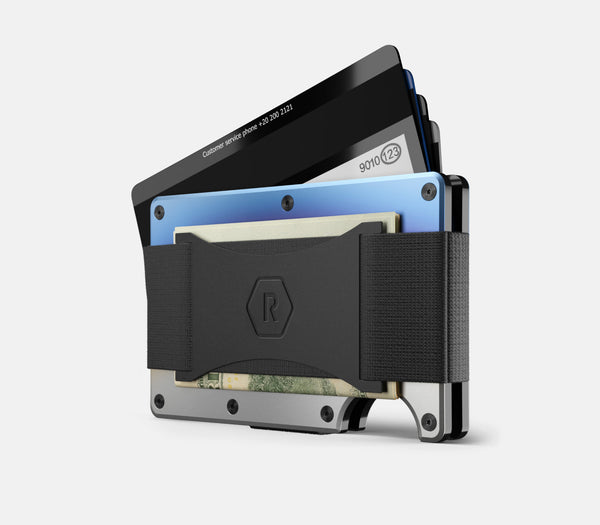 The Ridge Titanium Burnt 財布 Burnt Titanium Wallet - Sleek & Durable | The Ridge