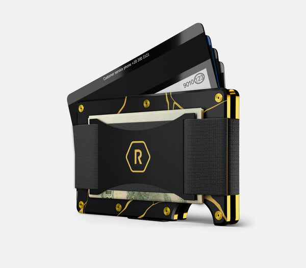 Ridge Wallet – Kintsugi - Black | DETAIL IN DESIGN - Ridge CA