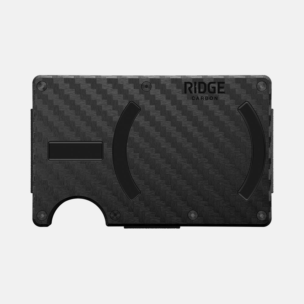 Ridge Wallet For MagSafe - Carbon Fiber 3k | The Ridge - Ridge CA