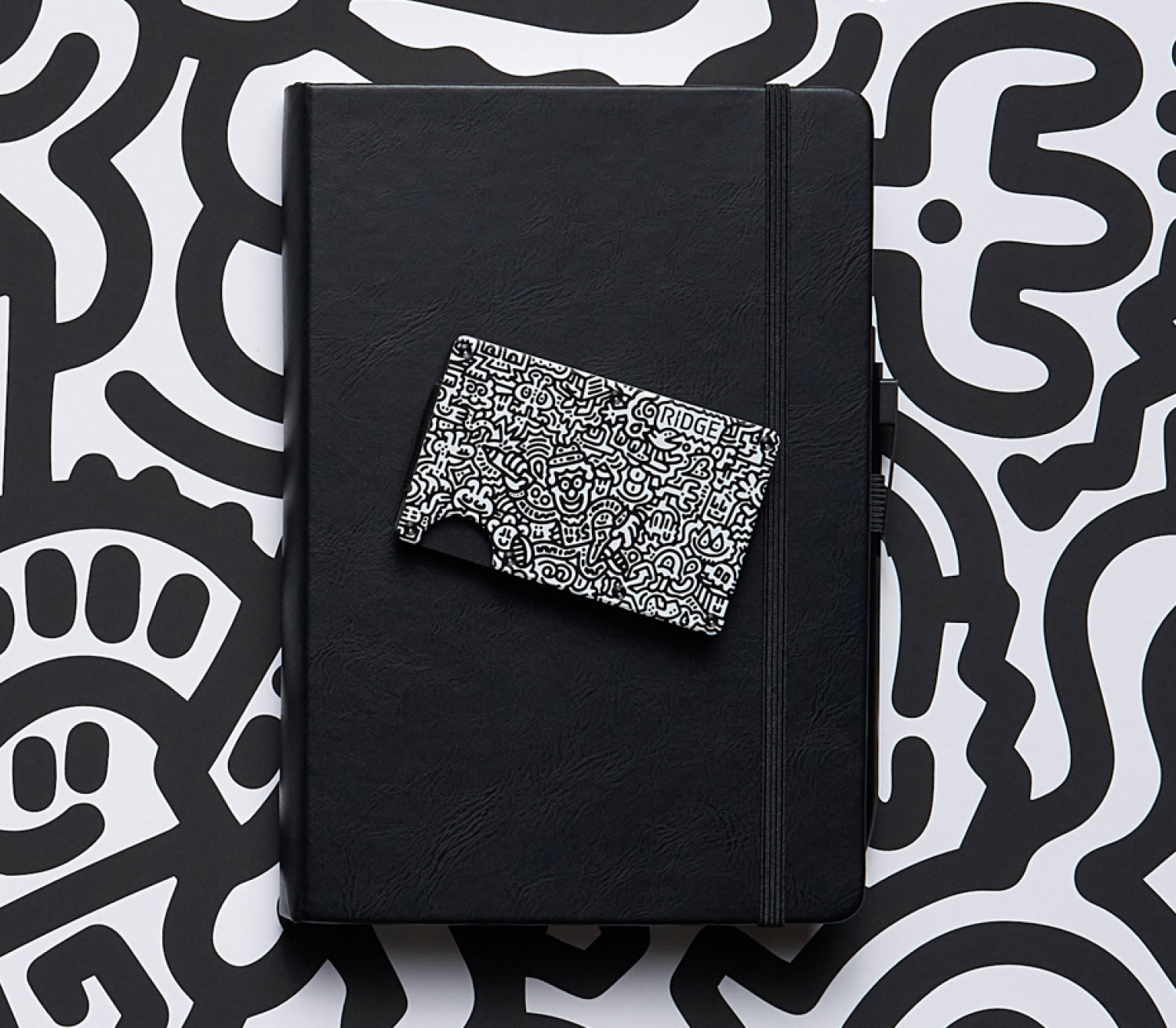 Ridge Wallet - Mr Doodle | THE ART OF EVERYDAY - Ridge CA