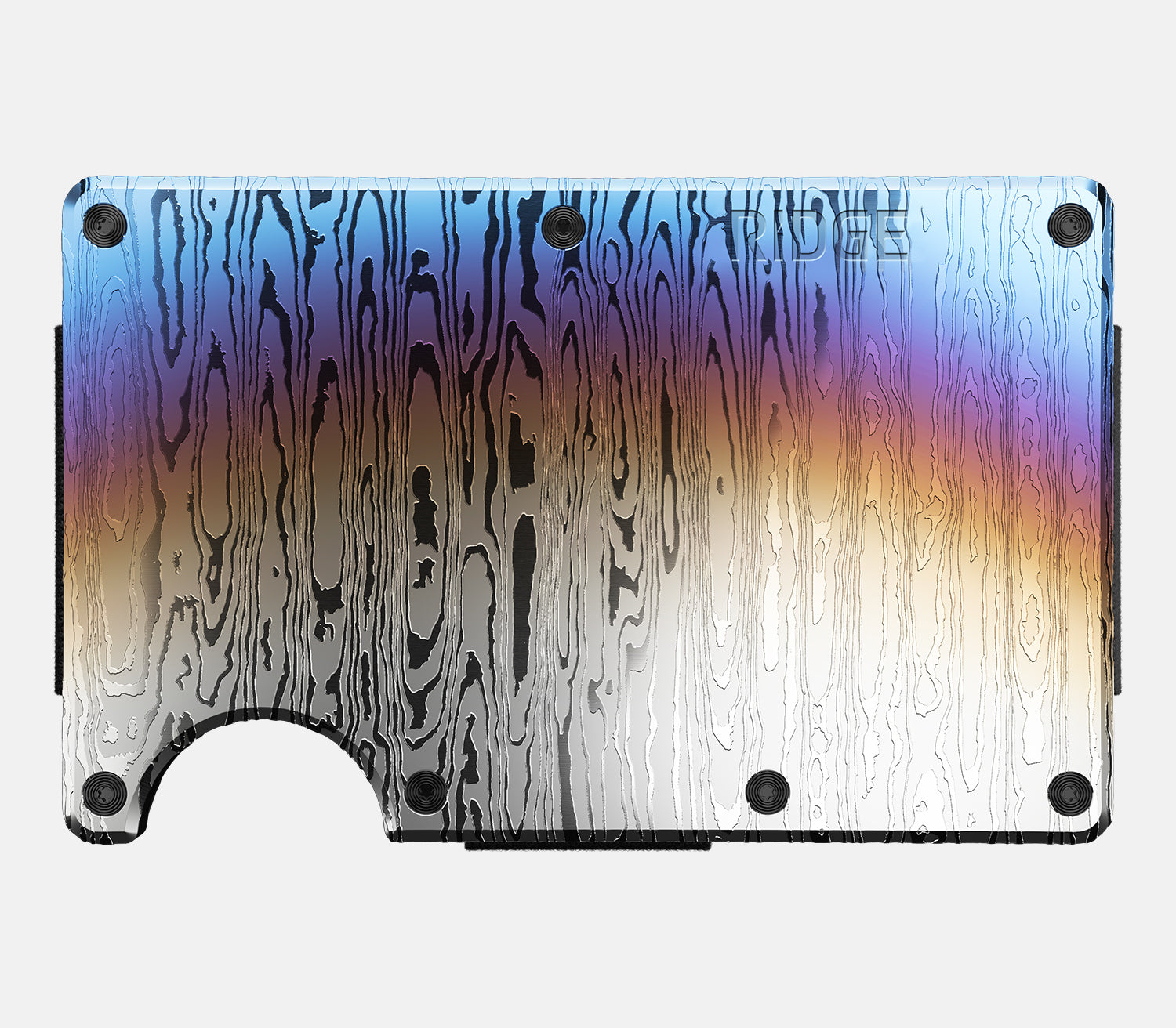 the RIDGE チタニウム burnt Burnt Titanium Wallet - Sleek & Durable | The Ridge - Ridge CA