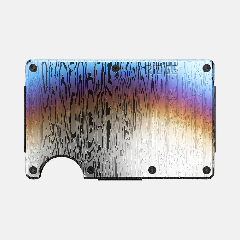 The Ridge Titanium Burnt 財布 Ridge Wallet For MagSafe - Burnt Titanium | The Ridge - Ridge CA