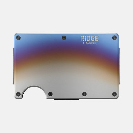 The Ridge Titanium Burnt 財布 Burnt Titanium Wallet - Sleek & Durable | The Ridge - Ridge CA
