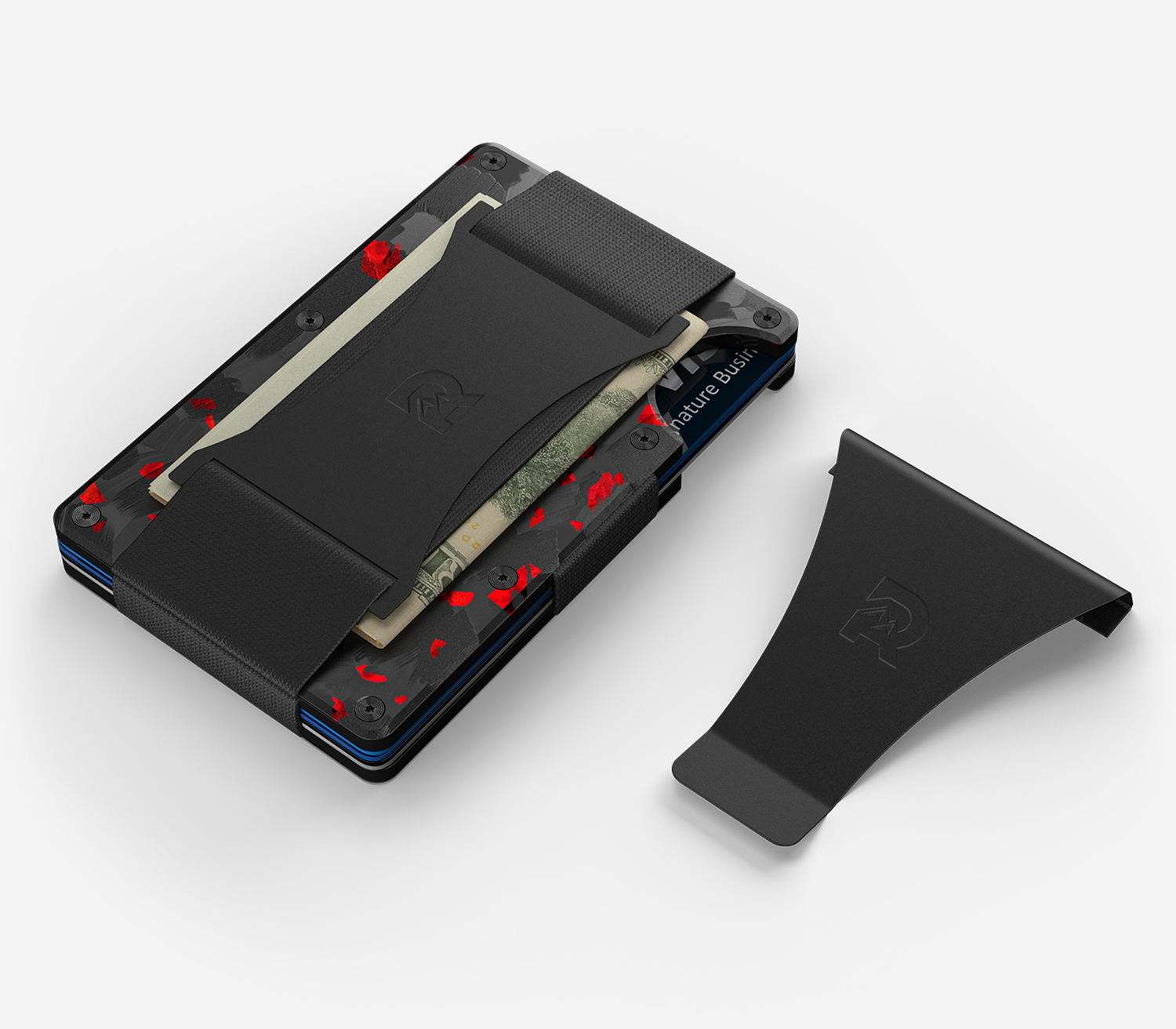 【新品未使用品】The Ridge Forged Ember Forged Ember - Carbon Fiber Wallet | The Ridge - Ridge CA