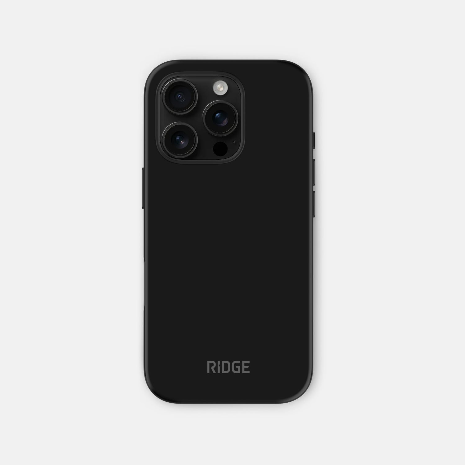 【限定品】 rhode iPhoneケース 16 Pro / Black Ridge Phone Case - Matte Black - iPhone 16 Pro - Ridge CA