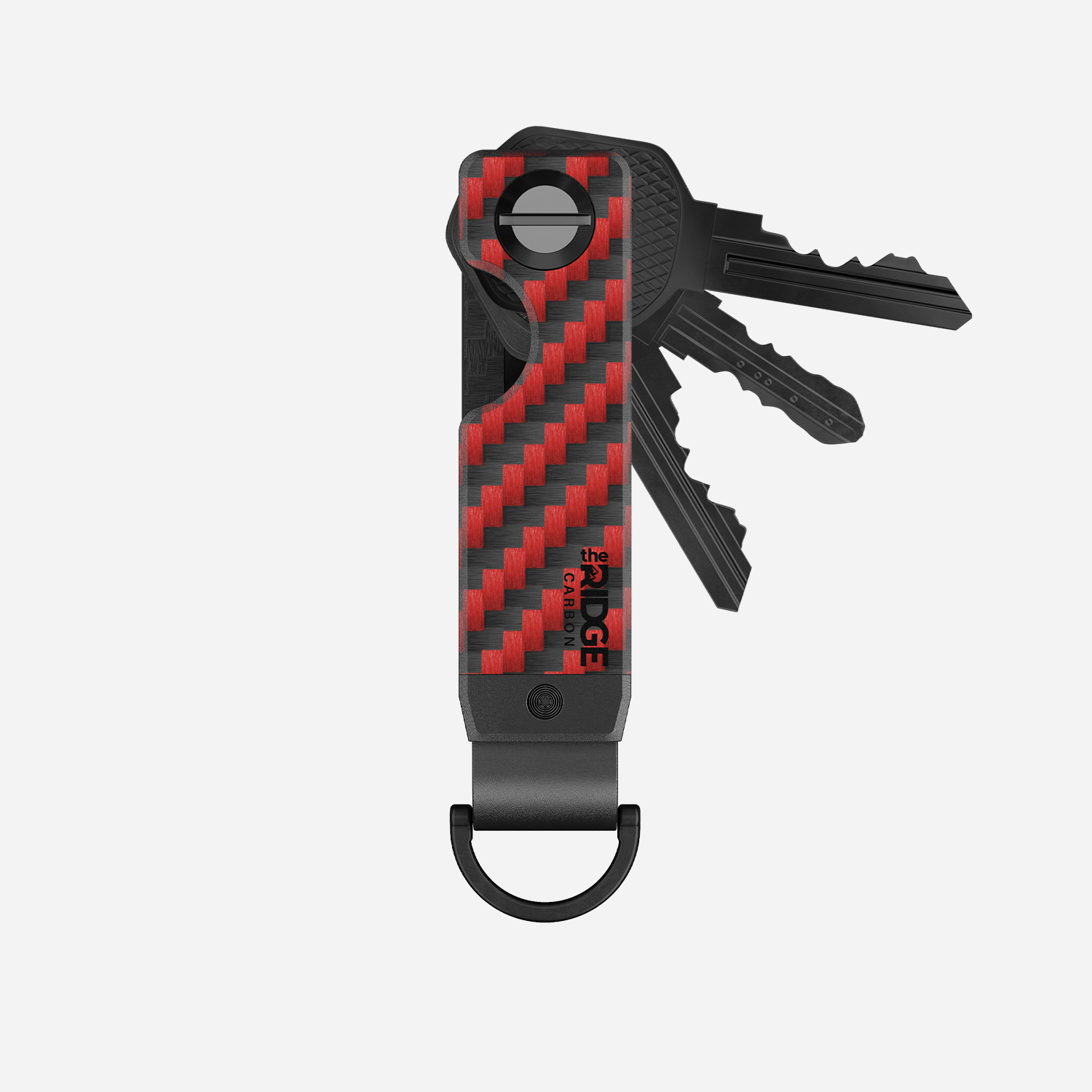 Red Carbon Key Case | Strong & Sleek | The Ridge - Ridge CA