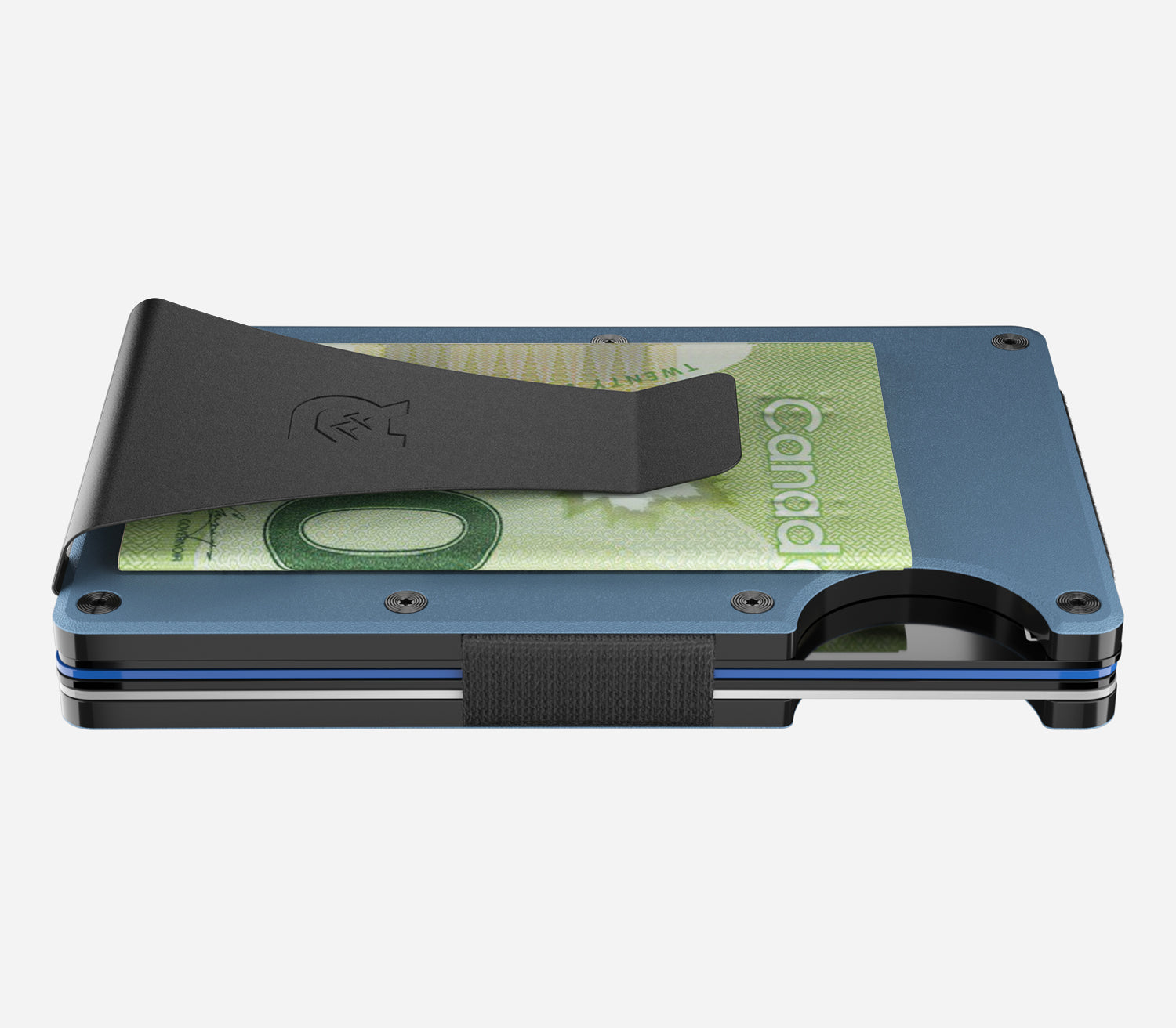 Slim & Durable Cobalt Titanium Wallet