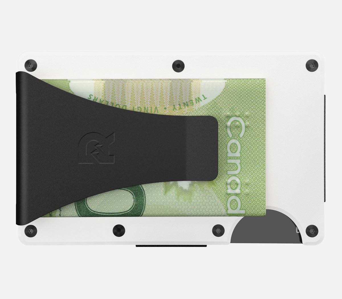 Slim Ridge Wallet Polar White — High Grade Aluminum // The Ridge - Ridge CA