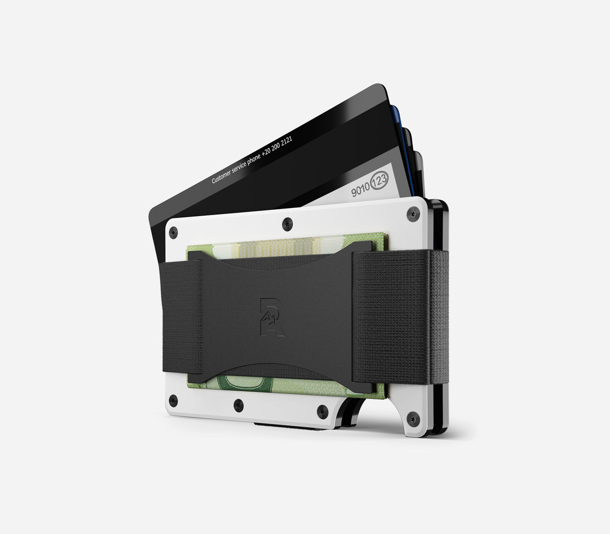 Slim Ridge Wallet Polar White — High Grade Aluminum // The Ridge - Ridge CA